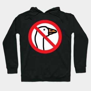 No Goose Game Gaming Portrait Hoodie